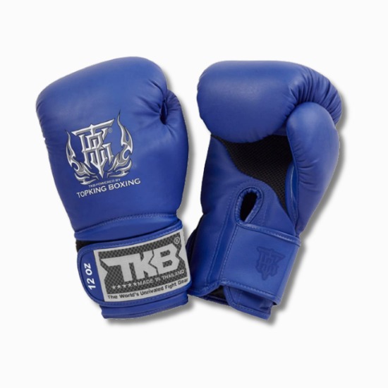 Top King Super Air Leather Boxing Gloves Image